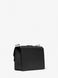 Greenwich Small Saffiano Leather Crossbody Bag BLACK MICHAEL KORS — 3/4 Фото, Картинка BAG❤BAG Купить оригинал Украина, Киев, Житомир, Львов, Одесса ❤bag-bag.com.ua