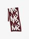 Logo Intarsia Knit Beanie and Scarf Set MERLOT MICHAEL KORS — 2/3 Фото, Картинка BAG❤BAG Купить оригинал Украина, Киев, Житомир, Львов, Одесса ❤bag-bag.com.ua