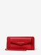 Jet Set Travel Large Saffiano Leather Quarter-Zip Wallet RED MICHAEL KORS — 1/2 Фото, Картинка BAG❤BAG Купить оригинал Украина, Киев, Житомир, Львов, Одесса ❤bag-bag.com.ua