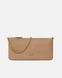 Pinko Horizontal Flat Bag in leather Beige 102747A0F1-D01Q &mdash; фото 1 з 6