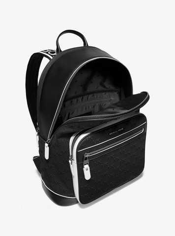 Hudson Logo Embossed Neoprene Backpack