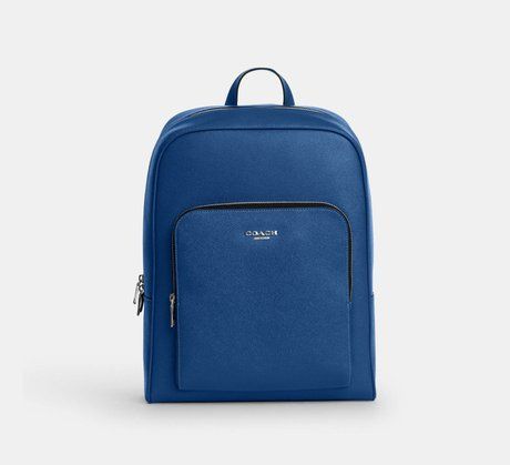 COACH Aiden Backpack Silver / True Blue CDY10 &mdash; фото 1 из 4