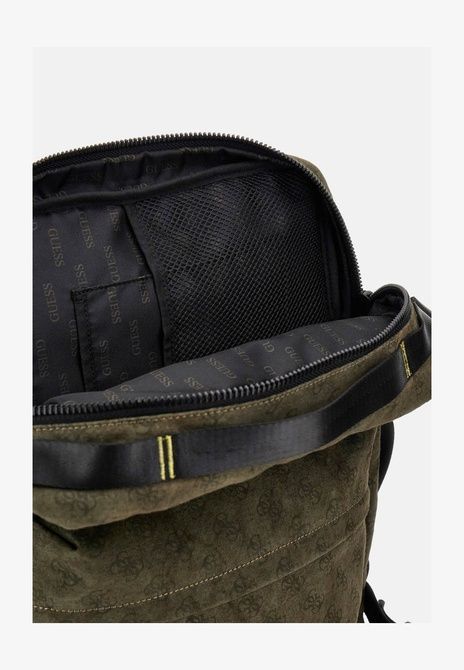 GUESS Asti 4G-Logo Backpack Gr&uuml;n Gr&uuml;n BG119724GUE &mdash; фото 3 из 4