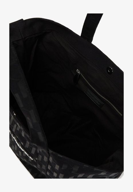 KARL LAGERFELD K/Monogram Xl Shopper Unisex Tote Bag Black BLACK A3M50012 &mdash; фото 3 из 4