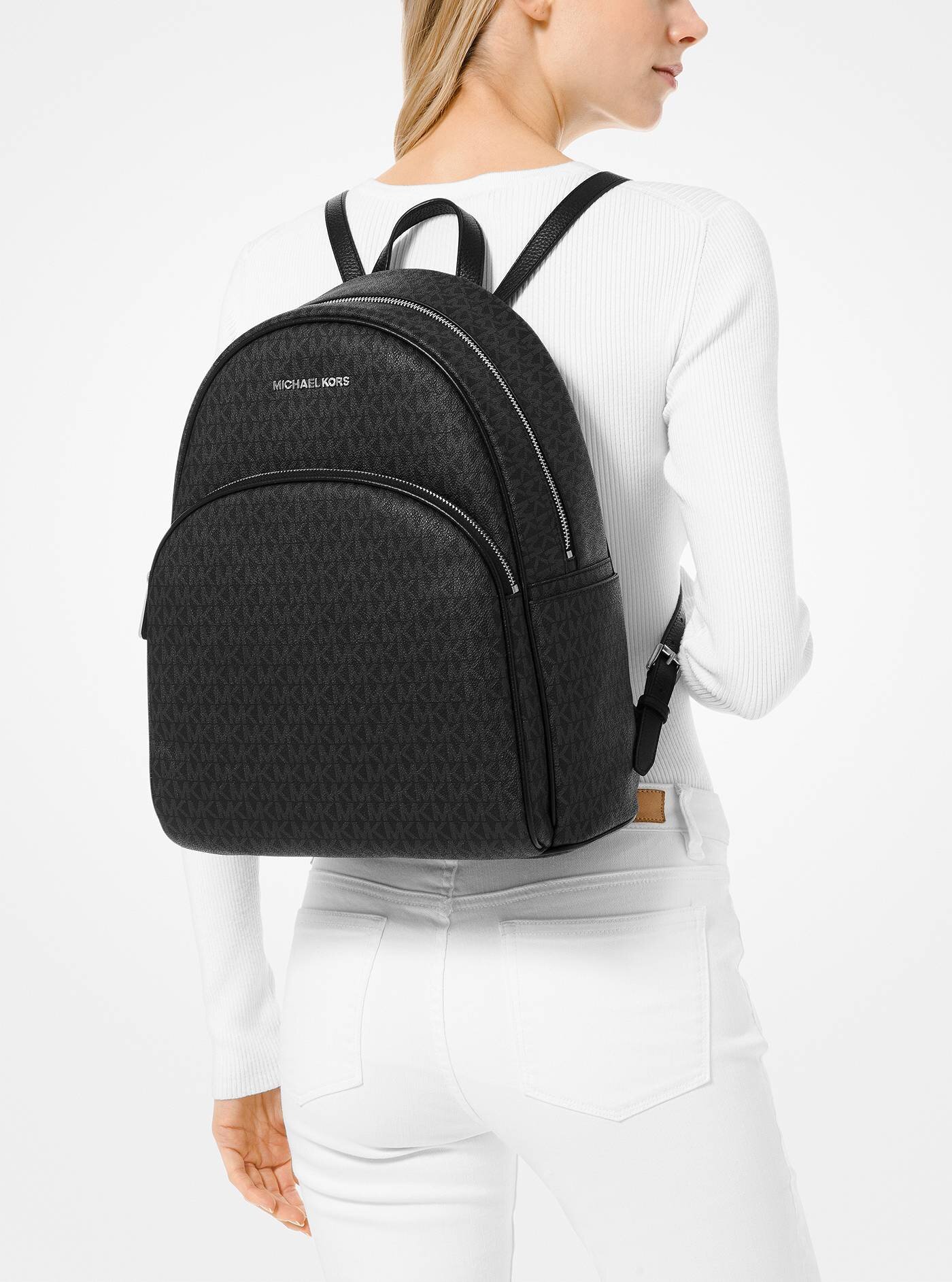 ❤ Abbey Large Logo Backpack 