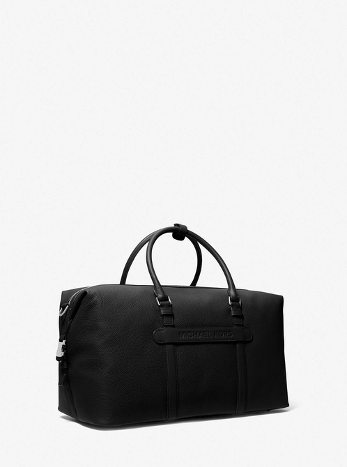 Hudson Leather Duffel Bag BLACK MICHAEL KORS — Фото, Картинка BAG❤BAG Купить оригинал Украина, Киев, Житомир, Львов, Одесса ❤bag-bag.com.ua