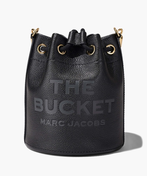 The Leather Bucket Bag BLACK MARC JACOBS — Фото, Картинка BAG❤BAG Купить оригинал Украина, Киев, Житомир, Львов, Одесса ❤bag-bag.com.ua