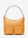 MICHAEL KORS Merritt Large Pebbled Leather Cargo Shoulder Bag RADIANT ORANGE 35S6G0WL3L &mdash; фото 1 из 3