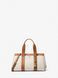 MICHAEL KORS Romee Small Signature Logo Satchel VANILLA / ACORN 30T5G1ZS1B &mdash; фото 1 з 3