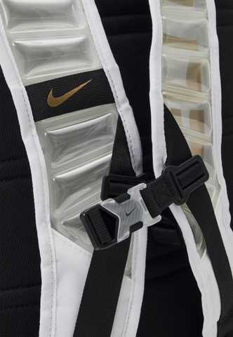 White and sale gold nike bag