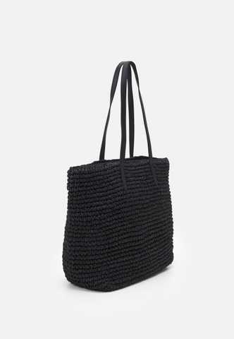 Lauren Ralph Lauren Whitney Medium Crochet Straw Tote Bag