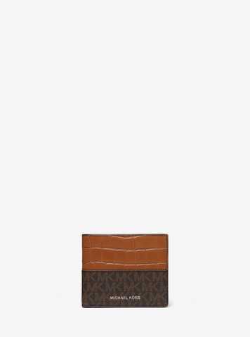 michael kors crocodile wallet