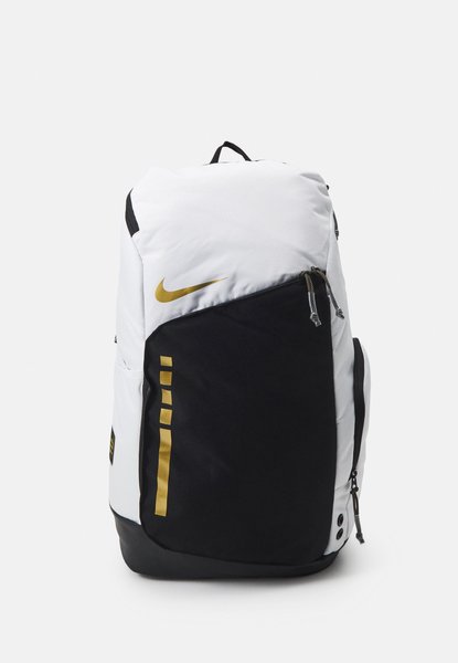 NIKE HOOPS ELITE - Backpack White / Black / Metallic gold Nike — Фото, Картинка BAG❤BAG Купить оригинал Украина, Киев, Житомир, Львов, Одесса ❤bag-bag.com.ua