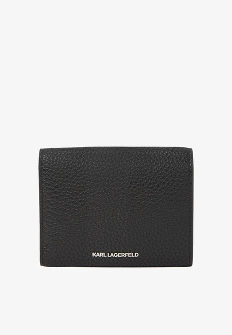 KARL LAGERFELD Ikon Pebble Medium Wallet Black BLACK BG126840KARL &mdash; фото 2 из 3
