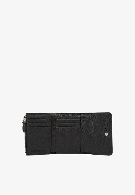 KARL LAGERFELD Ikon Pebble Medium Wallet Black BLACK BG126840KARL &mdash; фото 3 из 3
