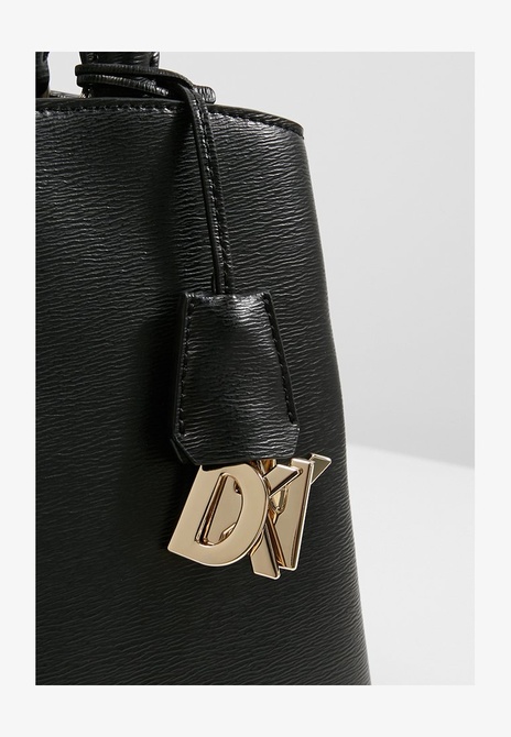 SATCHEL - Handbag Black / Gold DKNY — Фото, Картинка BAG❤BAG Купить оригинал Украина, Киев, Житомир, Львов, Одесса ❤bag-bag.com.ua
