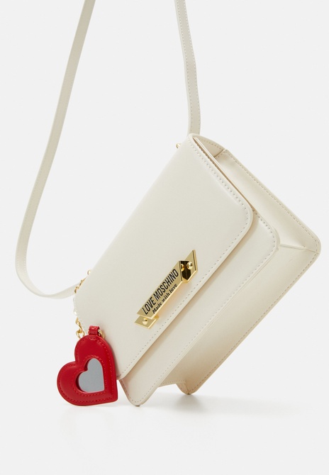 MADE WITH - Crossbody Bag Avorio MOSCHINO — Фото, Картинка BAG❤BAG Придбати оригінал Україна, Київ, Житомир, Львів, Одеса ❤bag-bag.com.ua