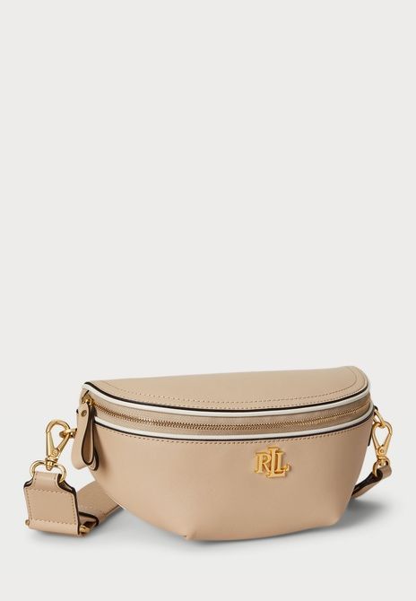 RALPH LAUREN Two Tone Leather Marcy Belt Bag Belt Bag Sand Dune / Soft White 431974467-002 &mdash; фото 5 з 6