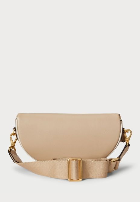 RALPH LAUREN Two Tone Leather Marcy Belt Bag Belt Bag Sand Dune / Soft White 431974467-002 &mdash; фото 3 з 6