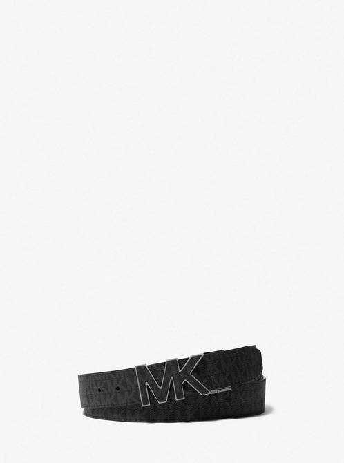 Reversible Logo Buckle Belt BLACK MICHAEL KORS — Фото, Картинка BAG❤BAG Придбати оригінал Україна, Київ, Житомир, Львів, Одеса ❤bag-bag.com.ua