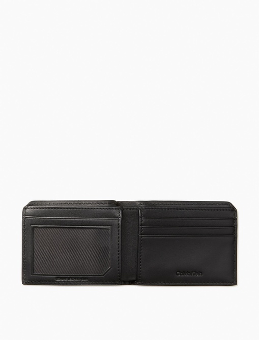 Saffiano Leather Bifold Wallet + Airpods Case Gift Set BLACK Calvin Klein — Фото, Картинка BAG❤BAG Купить оригинал Украина, Киев, Житомир, Львов, Одесса ❤bag-bag.com.ua