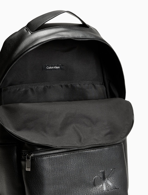 Pebble Mono Logo Backpack BLACK Calvin Klein — Фото, Картинка BAG❤BAG Купить оригинал Украина, Киев, Житомир, Львов, Одесса ❤bag-bag.com.ua