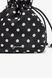 GANNI Printed Bou Bucket Pouch with Dots BLACK B301006809900 &mdash; фото 3 из 4