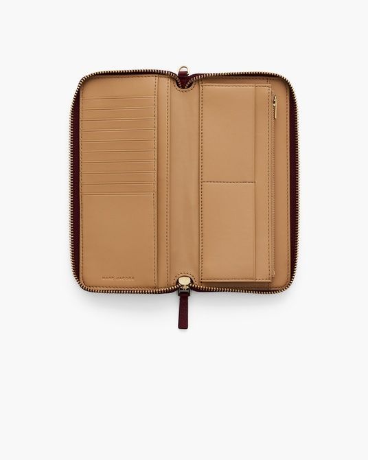 MARC JACOBS The Leather Continental Wallet CHERRY 2P4SMP015S02 &mdash; фото 4 з 4