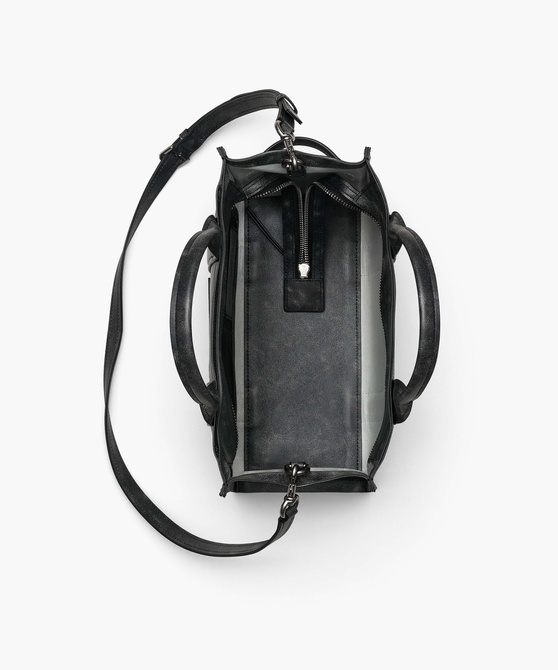 The Distressed Leather Medium Tote Bag BLACK MARC JACOBS — Фото, Картинка BAG❤BAG Купить оригинал Украина, Киев, Житомир, Львов, Одесса ❤bag-bag.com.ua
