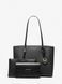 MICHAEL KORS Charlotte Large 3-in-1 Signature Logo Tote Bag BLACK 35F3GCFT9T &mdash; фото 4 из 4