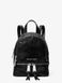 Rhea Mini Python-Embossed Leather Backpack BLACK MICHAEL KORS — 1/5 Фото, Картинка BAG❤BAG Купить оригинал Украина, Киев, Житомир, Львов, Одесса ❤bag-bag.com.ua