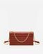 JW PEI Jade Chain Bag Wine Red Croc BG60855JWP &mdash; фото 3 з 4