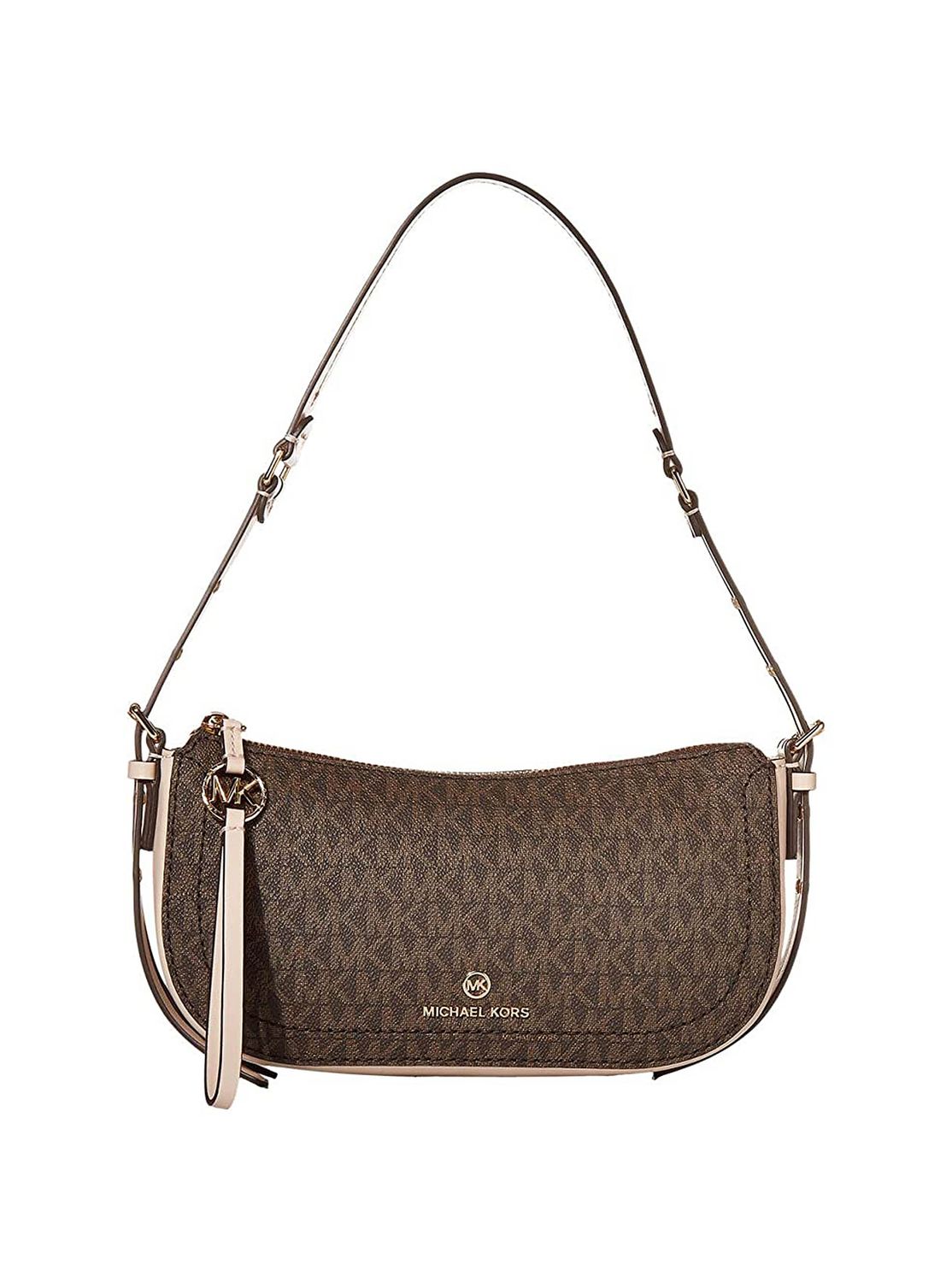 MICHAEL KORS Camden Extra Small Pouchette Brown Softpink