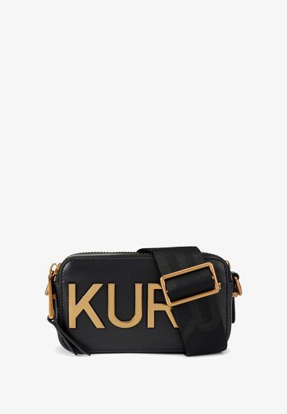 Kurt Geiger London Zip Small Kesington Cross Body Bag Black BLACK BG135582KGL &mdash; фото 1 из 6