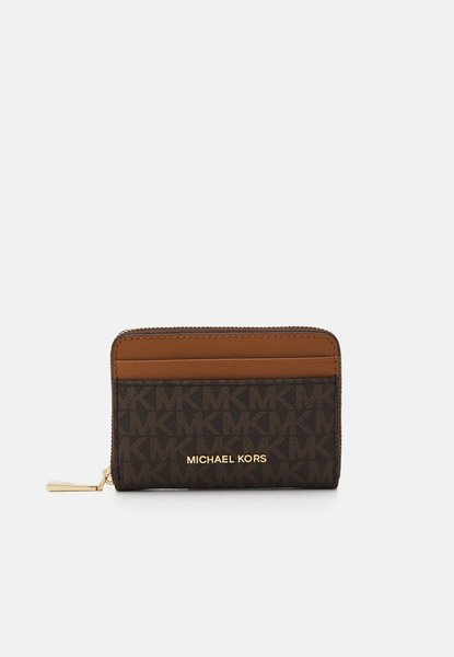 JET SET COIN CARD CASE - Wallet BROWN MICHAEL KORS — Фото, Картинка BAG❤BAG Придбати оригінал Україна, Київ, Житомир, Львів, Одеса ❤bag-bag.com.ua