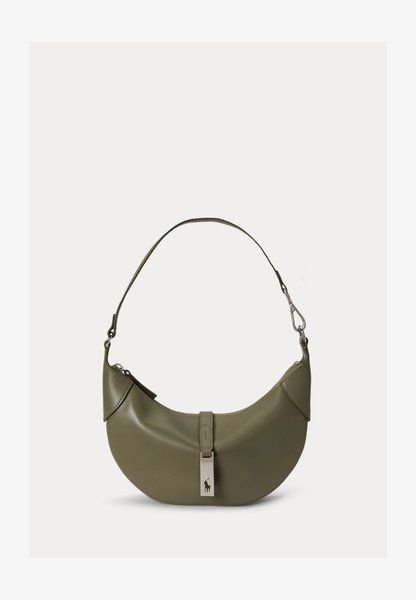 RALPH LAUREN Polo Id Calfskin Mini Shoulder Bag Handbag Basil 428871248-019 &mdash; фото 1 из 6