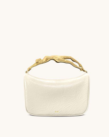 JW PEI Jenny Human-shaped Handle Handbag WHITE BG119193JWP &mdash; фото 1 из 9