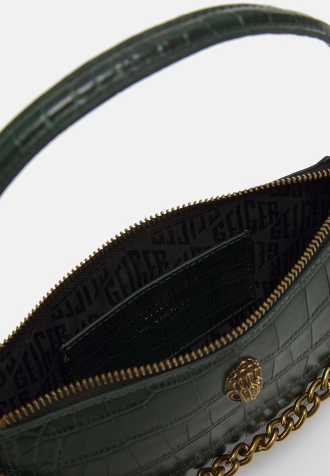 Shoreditch Pochette - Handbag Dark Green Kurt Geiger London — Фото, Картинка BAG❤BAG Купить оригинал Украина, Киев, Житомир, Львов, Одесса ❤bag-bag.com.ua