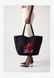 KARL LAGERFELD Hearts Tote Bag Black BLACK A3W50111 &mdash; фото 1 из 5