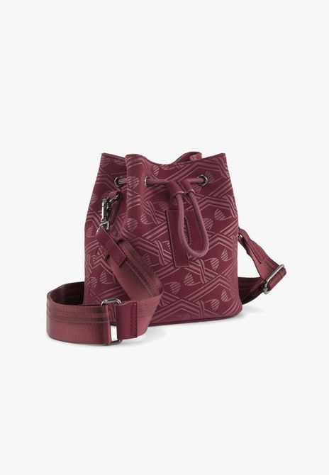 PUMA Sense 1,5 L Kleine Bucket Cross Body Bag Ruby Shimmer Graphic Ruby Shimmer Graphic BG129934PUM &mdash; фото 2 з 5