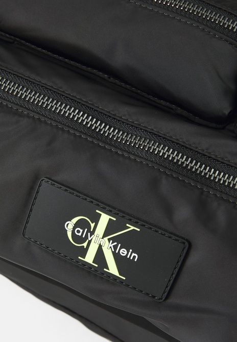 Calvin Klein Tech Utility Crossbody Crossbody Bag Black / Wild Lime LV04G3147G &mdash; фото 5 из 5