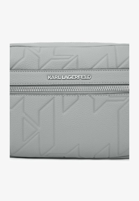 KARL LAGERFELD Urban Monogram Camera Bag Set Crossbody Bag Mirage Grey Mirage Grey A3M30298 &mdash; фото 11 из 11