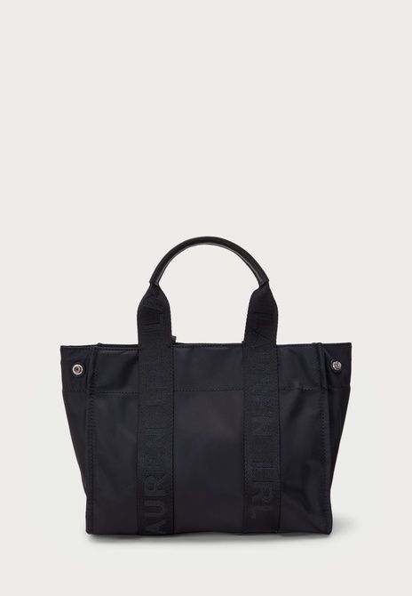 RALPH LAUREN Nylon Small Stevie Tote Bag Tote Bag Black BLACK 431962612-001 &mdash; фото 4 из 14