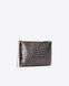 Pinko PINKO Galleria shiny croc-print Classic Flat Love Bag BLACK-LIGHT GOLD 100455A1U6Z99L00001 &mdash; фото 2 з 6