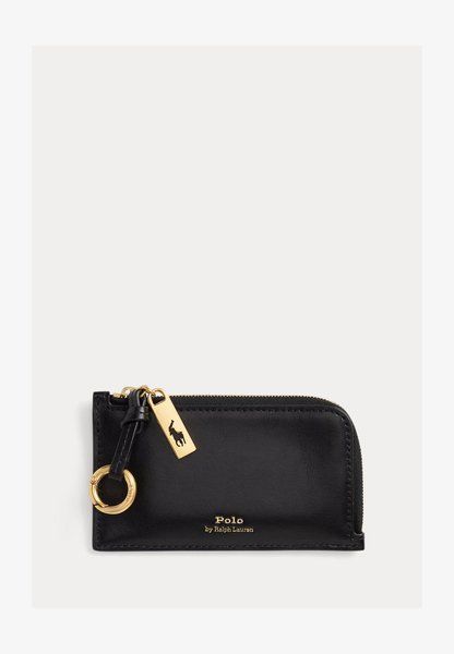 RALPH LAUREN Card Case Small Wallet Black BLACK 427P04988-002 &mdash; фото 1 из 7
