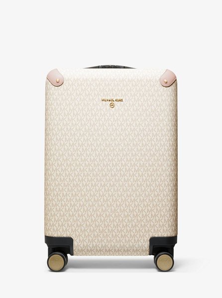 Logo Suitcase VANILLA / SOFT PINK MICHAEL KORS — Фото, Картинка BAG❤BAG Купить оригинал Украина, Киев, Житомир, Львов, Одесса ❤bag-bag.com.ua