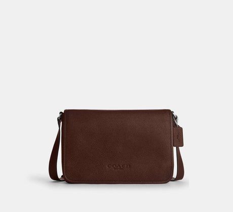 COACH Colby Messenger Bag 32 Silver Maple CES18 &mdash; фото 1 из 5