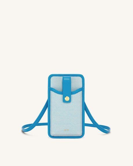 JW PEI Aylin Canvas Phone Bag LAKE BLUE BG60764JWP &mdash; фото 1 из 3