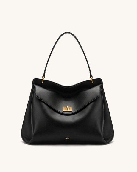 JW PEI Lucia Turn-Lock Shoulder Bag BLACK BG151109JWP &mdash; фото 1 из 4