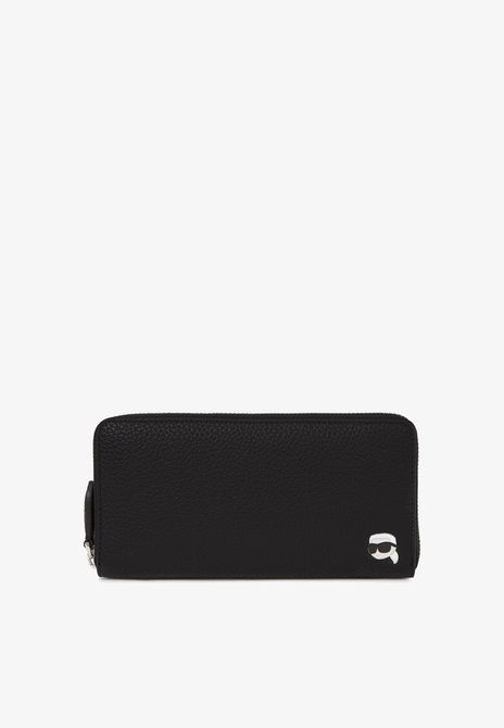 KARL LAGERFELD Ikon Pebble Pin Cont Wallet Wallet Black BLACK A4W32002-999 &mdash; фото 5 из 8